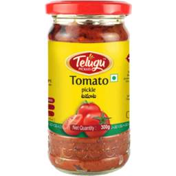 Telugu Pickle - Tomato With Garlic