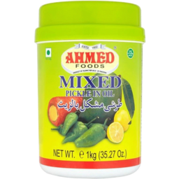 Ahmed Mixed Pickle In Oil - Hot