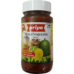 Priya Pickle - Mix Vegetable With Garlic