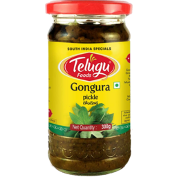 Telugu Pickle - Gongura With Garlic