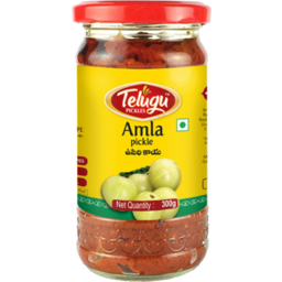 Telugu Pickle - Amla With Garlic