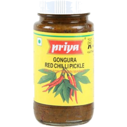 Priya Pickle - Gongura Red Chilli Without Garlic