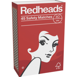 Redheads Safety Matches (​Single Pack)