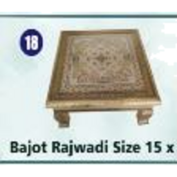 Rajwadi Bajot 15x15 No - 18