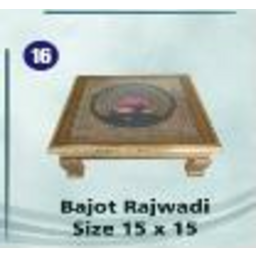 Rajwadi Bajot Peacock 15x15