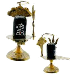 Shivling With Brass Stand No-3