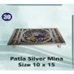 Silver Patla Mina 10x15