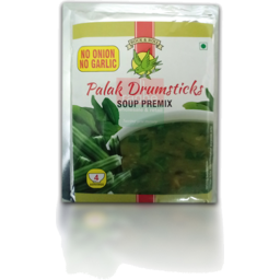 R&​R Soup - Jain - Palak Drumsticks