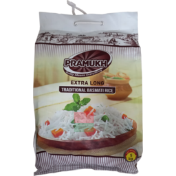 Pramukh Extra Long Bas Rice -5kg