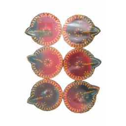 Diwali Diya 6pcs No - 10