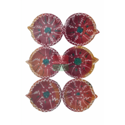 Diwali Diya 6pcs No - 9