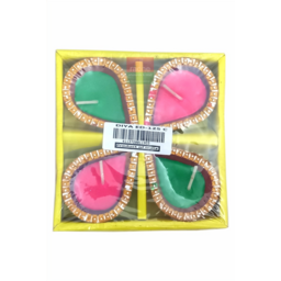 Diwali Diya Wax 4pcs No - 18