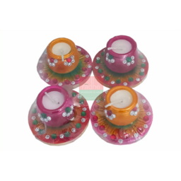 Diwali Diya Wax 4pcs No - 24