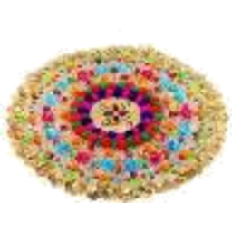 Flower Rangoli 14 Inch Am-51
