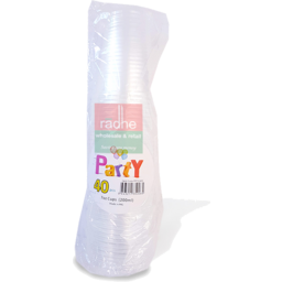 Plastic Cups Clear (​7oz) - 50pcs