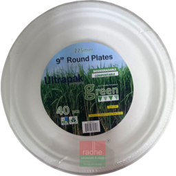 Bio/​D 9' Round Plates 40pcs