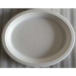 Sugarcane Oval Plates 40pcs