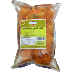 Aayu's Potato Chips - Lime & Spicy (​Made with Sendha Namak)