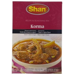 Shan Korma Recipe & Seasoning Mix