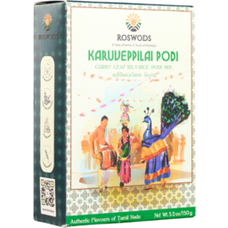 Roswods Karuueppilai Podi (​Curry Leaf Podi)
