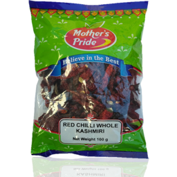 Mother's Pride Chilli Whole Kashmiri No Stick