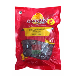 Saurbhi Chilli Whole Stem less
