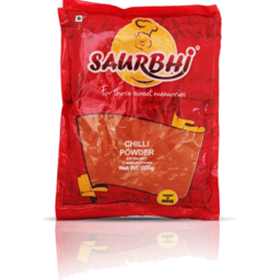 Saurbhi Chilli Powder Extra Hot500g