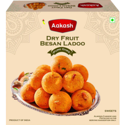 Aakash Dry Fruit Besan Ladoo-