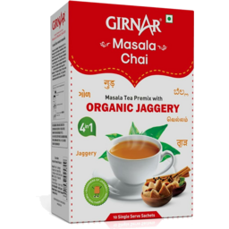 Girnar Tea Masala Jaggery -140g