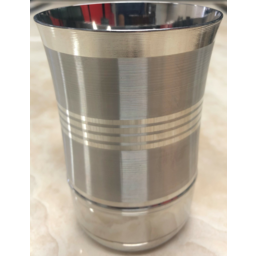 Stainless Steel Flower Tumbler (​Glass) 11cm