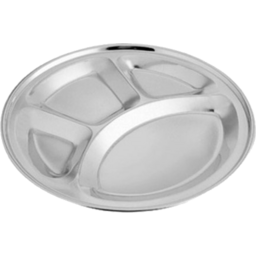 30cm Round 4 Compartment Tray - Dish