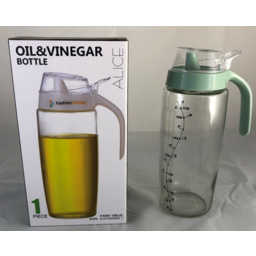 Glass Oil & Vinegar Bottle