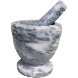 Marble Mortan N Pestle 12 X 13cm