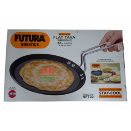Futura Non Stick Flat Tawa 22cm