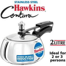 Hawkins Contura Stainless Steel Pressure Cooker, Capacity
