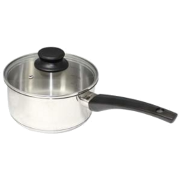 Sauce Pan With Glass Lid 18cm
