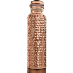 Copper Hammered Bottle