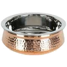 Copper Ss Handi Dish Double Wall 17cm