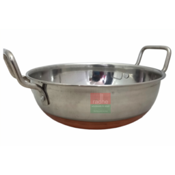 Kadahi With Copper Base 23cm