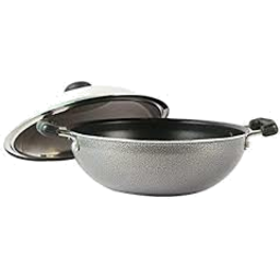 Mantra Flat Base Kadai 25cm