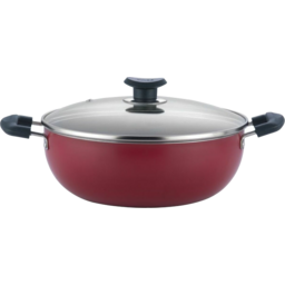 Vinod 28cm Deep Kadai With Lid