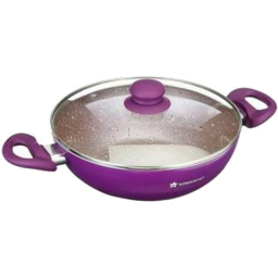 Wonder Chef Royal Velvet Wok With Lid 26cm -