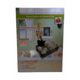Black Dish Rack With Tray