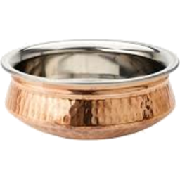Copper Ss Handi Dish Double Wall 20cm