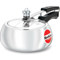 Hawkins HC20 Contura 2-Litre Pressure Cooker, Small, Aluminum