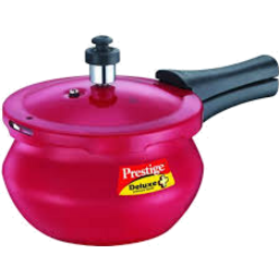 Prestige Baby Handle Pressure Cooker Red