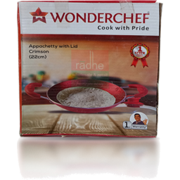 Wonder Chef Appachetty 220mm With Lid