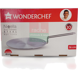 Wonder Chef Nigella Stainless Steel Triply Concave Roti Tawa 26cm