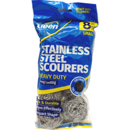 Xtra Kleen Stainless Steel Scourers 8pack