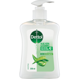Dettol Antibacterial Liquid Hand Wash Pump Aloe Vera And Vitamin E